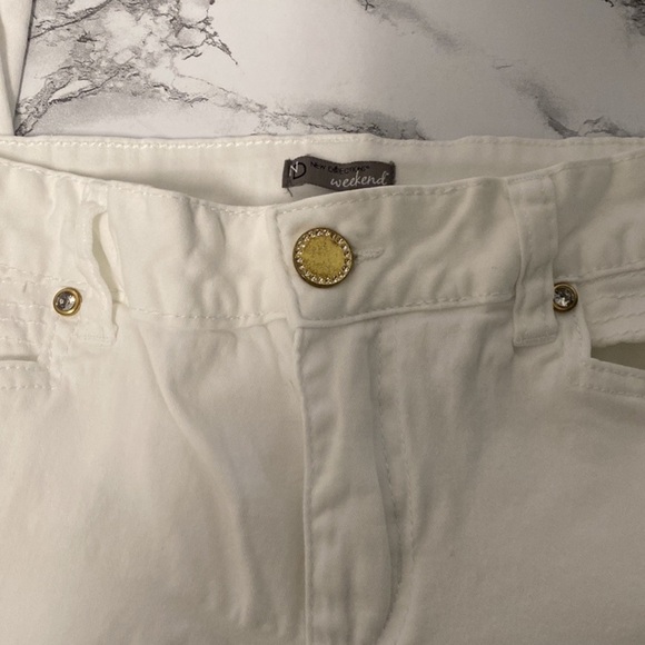 New Direction Weekend Women White Pants Size 8 - Picture 11 of 16